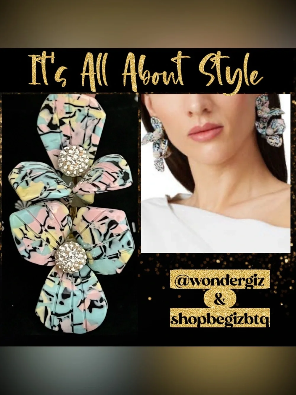 🔥🔥ONE ITEM DEAL OF THE DAY LELE SADOUGUI Authentic Earrings Reduced Buy Now Save